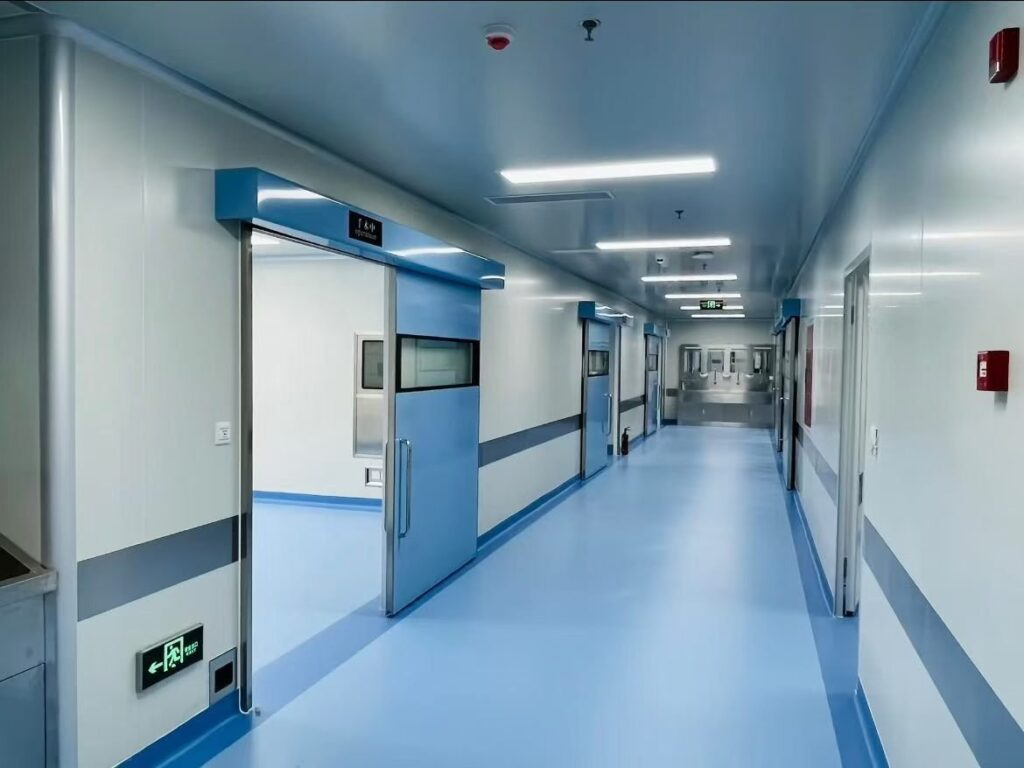 Cleanroom Corridor & Automated Lead Doors