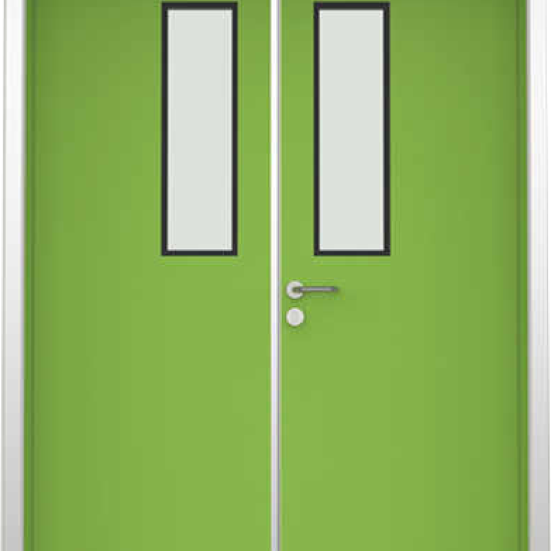 Double Leaf Manual Hermetic Swing Doors